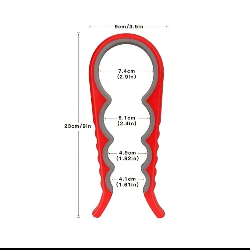 New 4 in 1 Jar Opener - Various colors.  You Pick